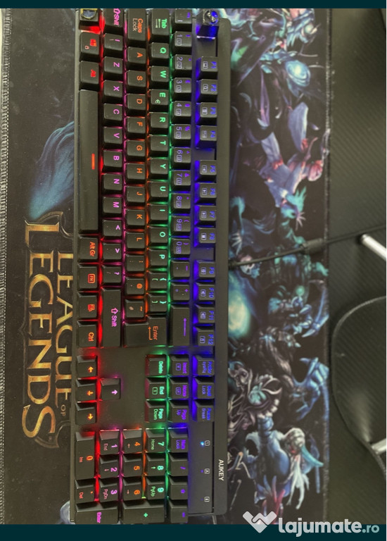 Tastatură Aukey KM-G6 Mecanică cu fir