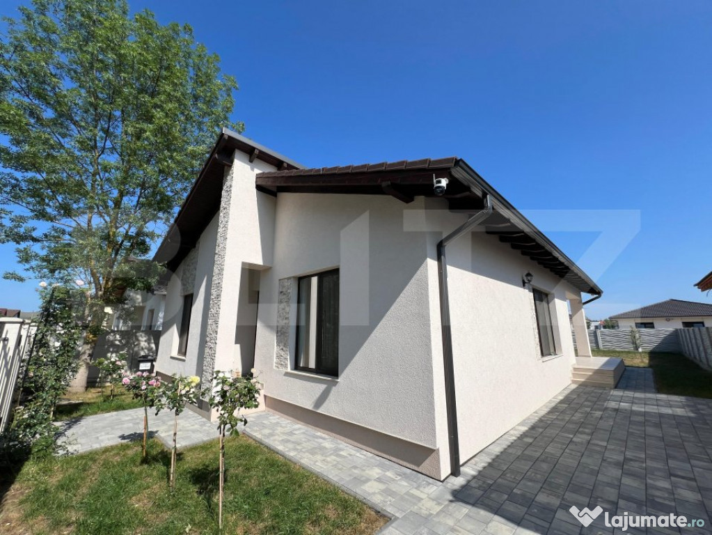 Casă modernă cu 3 camere, locul unde chiar se simte ”aca