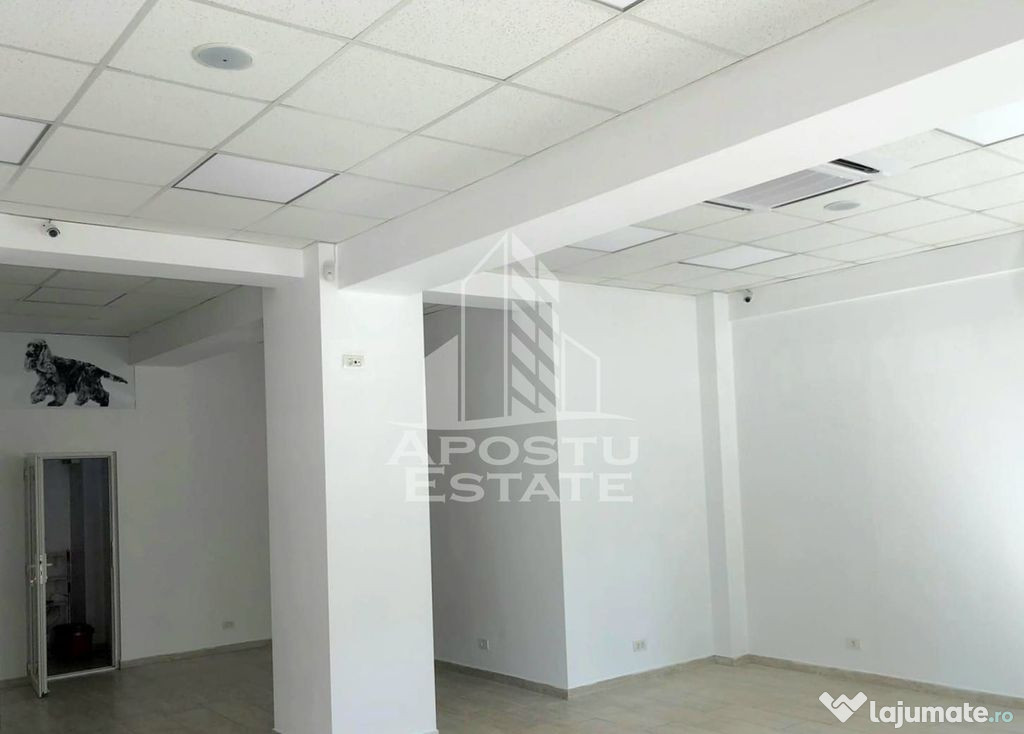 Spatiu comercial 80mp, zona LEBADA
