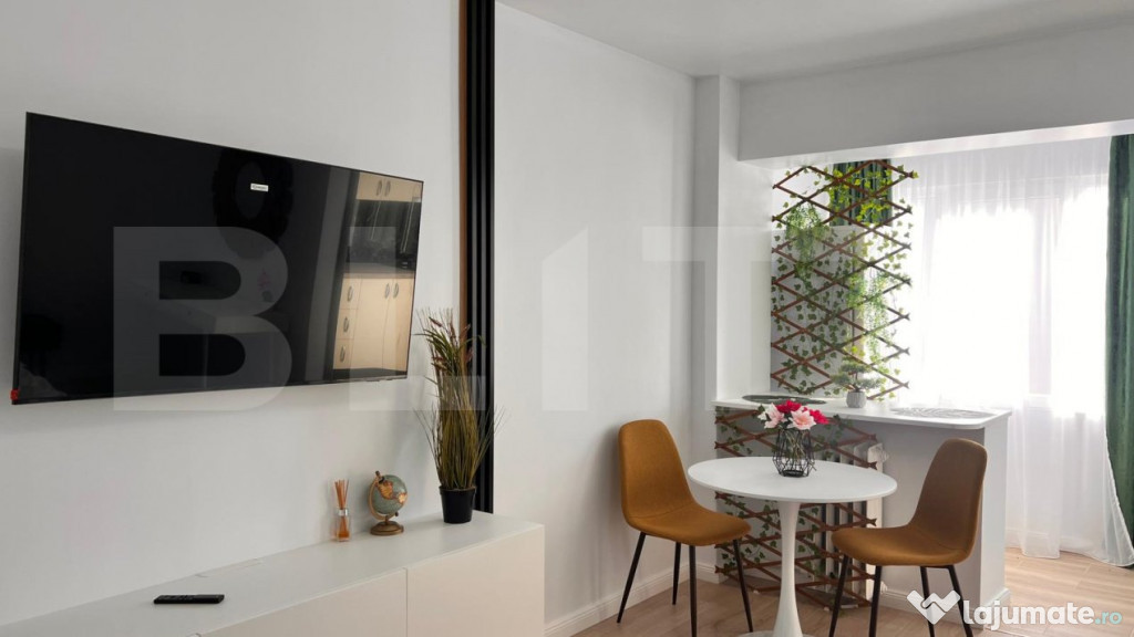 Garsoniera moderna , prima inchiriere, zona Brazda, Baba lui