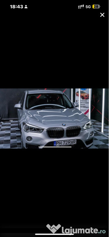 BMW X1 2016 INTRETINUT