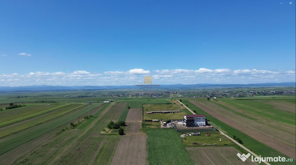 Teren Intravilan 36977 mp – E 85 – Intrare in Municip...