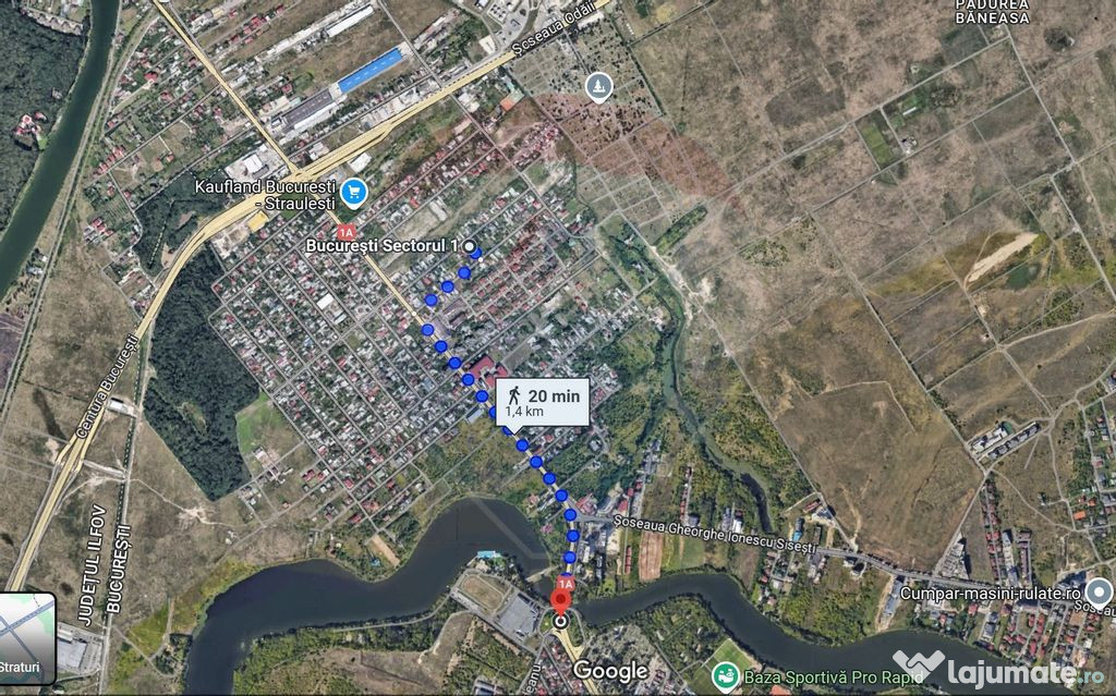 Teren Autorizatie Construire 5,000mp Straulesti
