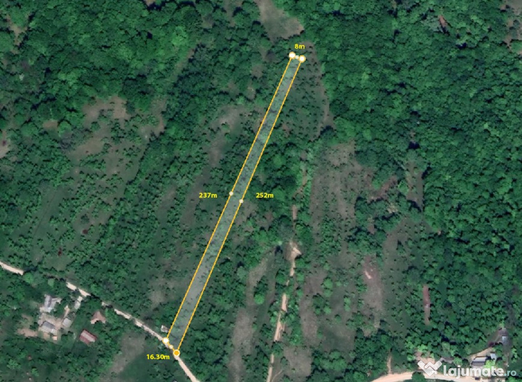 Teren in varf de deal vedere muntii Bucegi Cucuteni,Dambovita 2585mp
