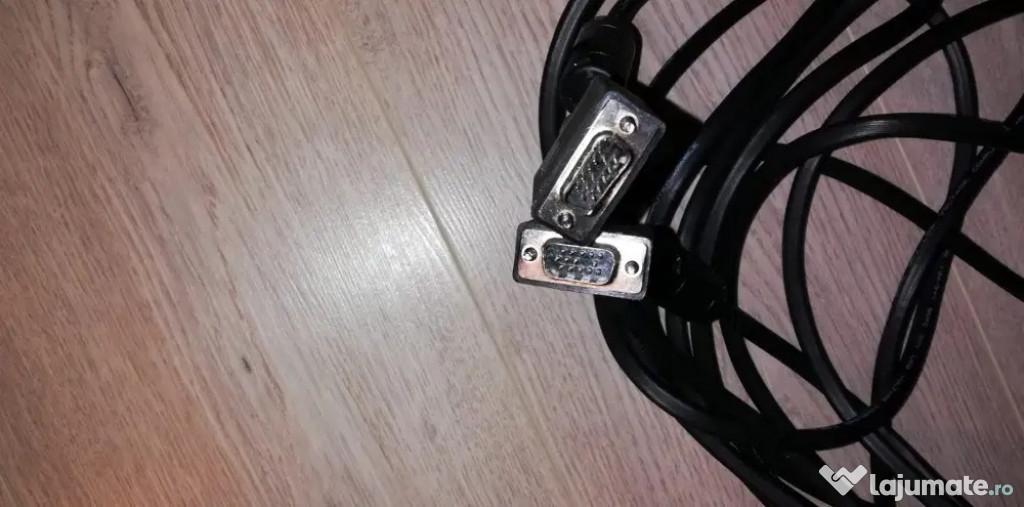Cablu prelungitor VGA-VGA / Tata-Tata, dublu ecranat 10m
