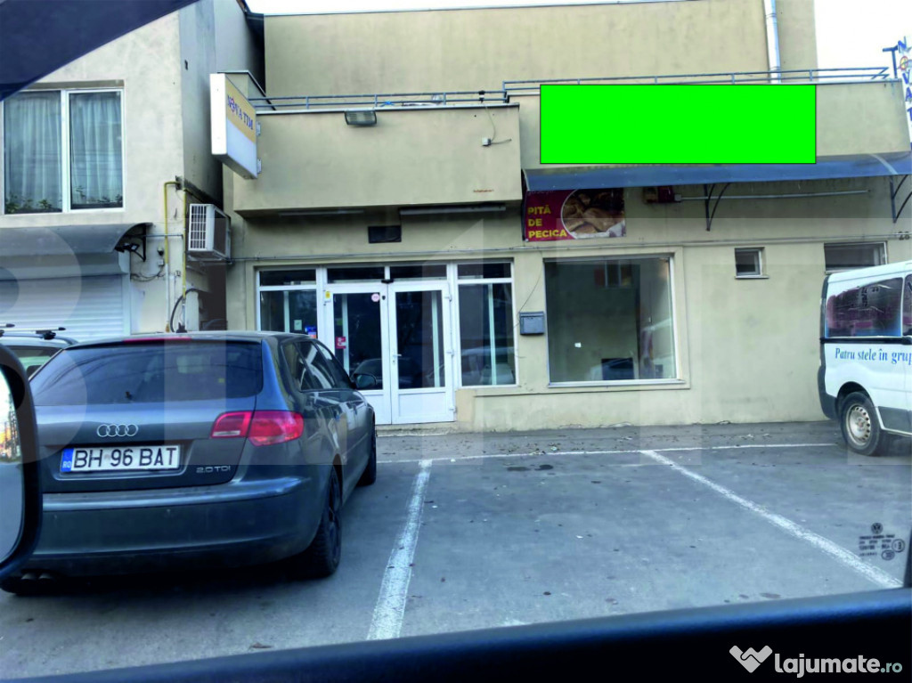 Spatiu comercial, de vanzare, parter + apartament la etaj, z