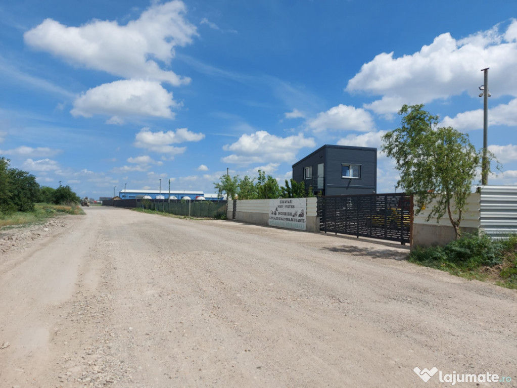 Clinceni, teren de 4.592mp cu dubla deschidere, aproape de C