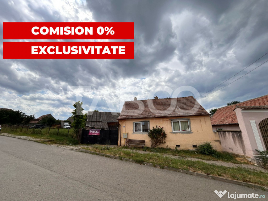 COMISION 0 % cu EXCLUSIVITATE Casa individuala + teren Sura