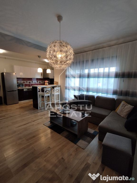 Apartament cu 2 camere, centrala proprie, Dumbravita
