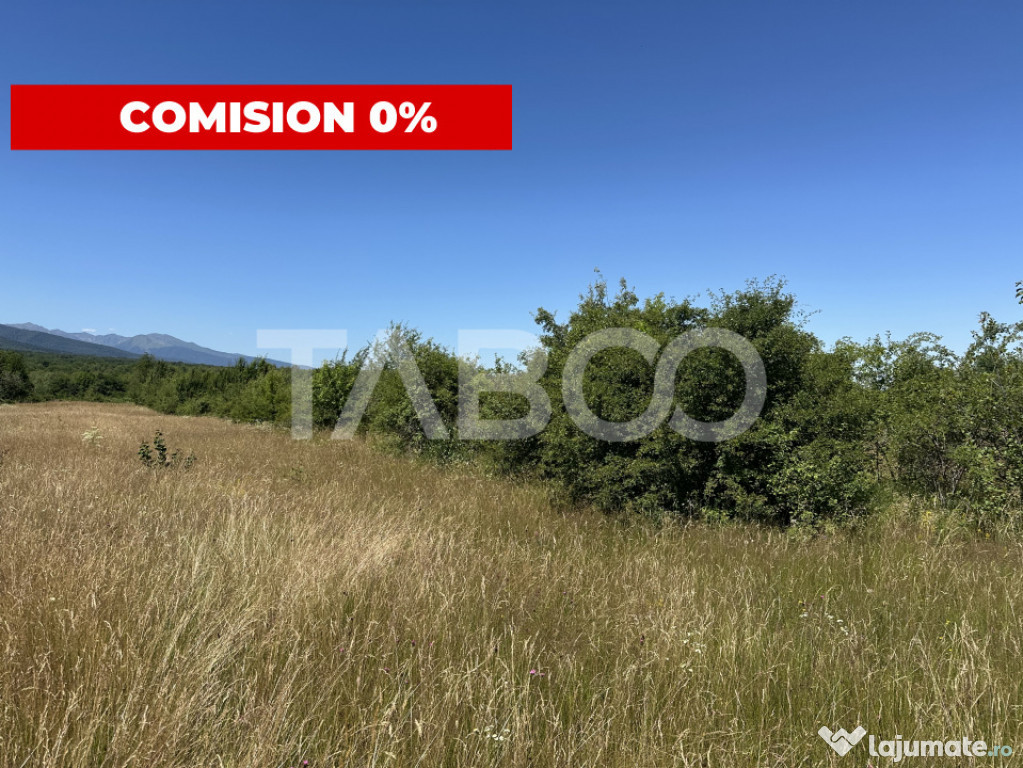 Comision 0% Teren extravilan cu utilitati 2000 mp pe Valea S