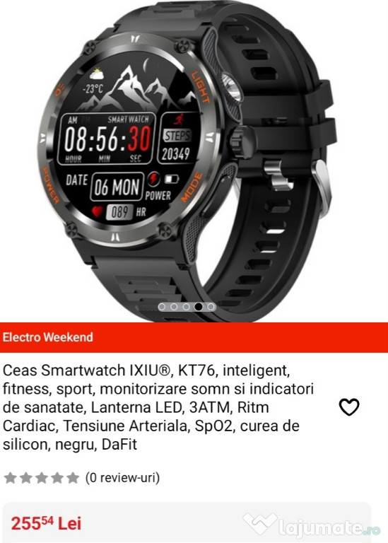 Vand ceas smartwantch
