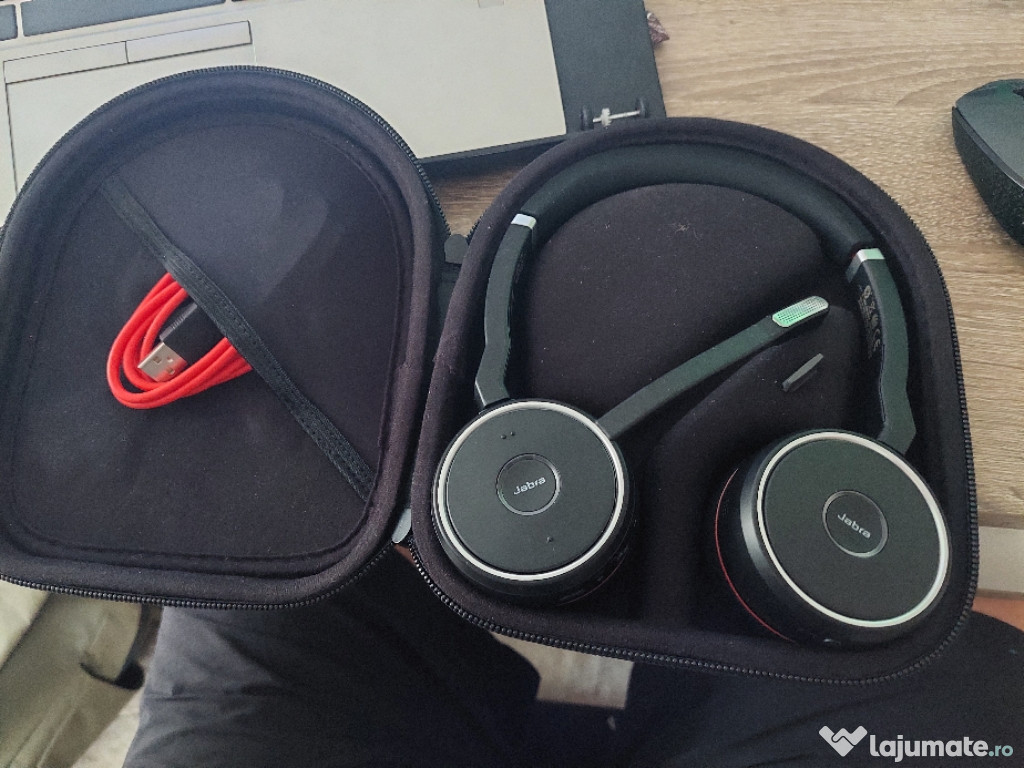 Căști Jabra Evolve 75, complet fără uzura