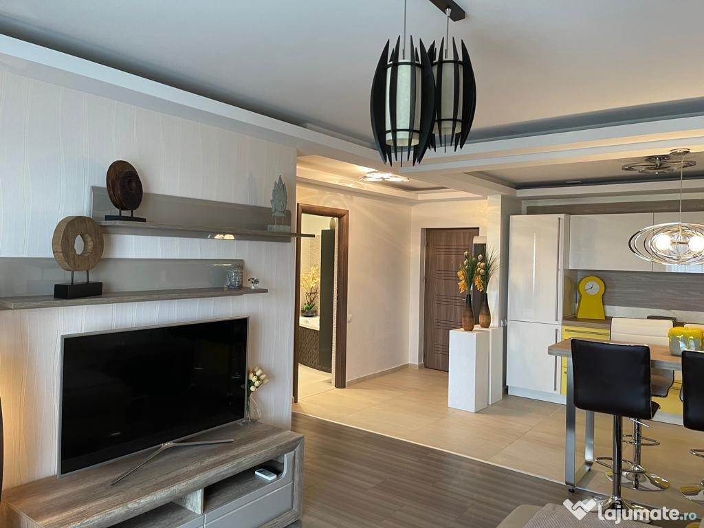 Închiriez ap. 2 camere lux, parcare privata, Auchan Militari Residence