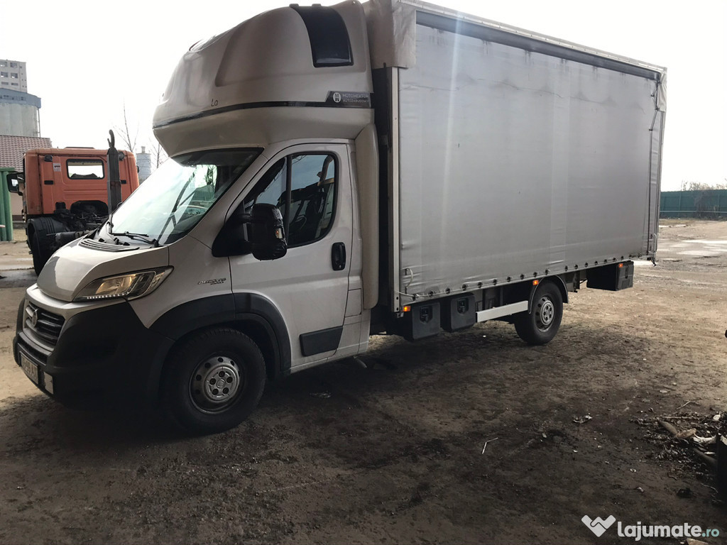 Execut transport cu duba prelată 3.5t 10 euro paleți