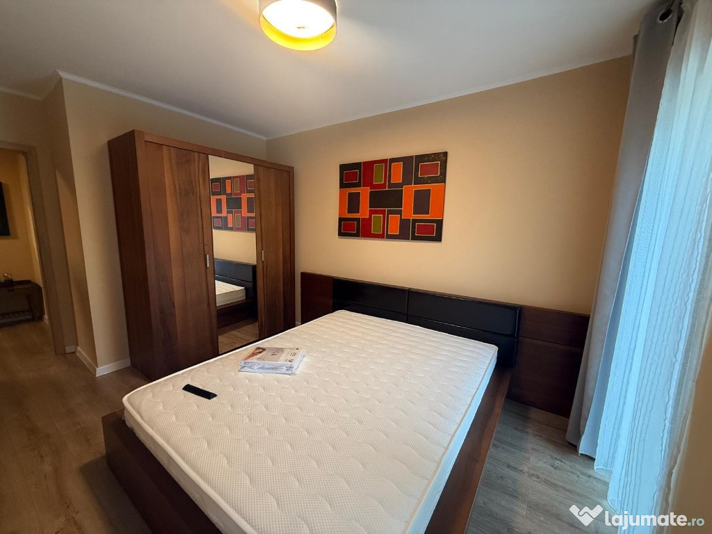 Apartament 2 camere de închiriat, 60 mp + terasă 50 mp