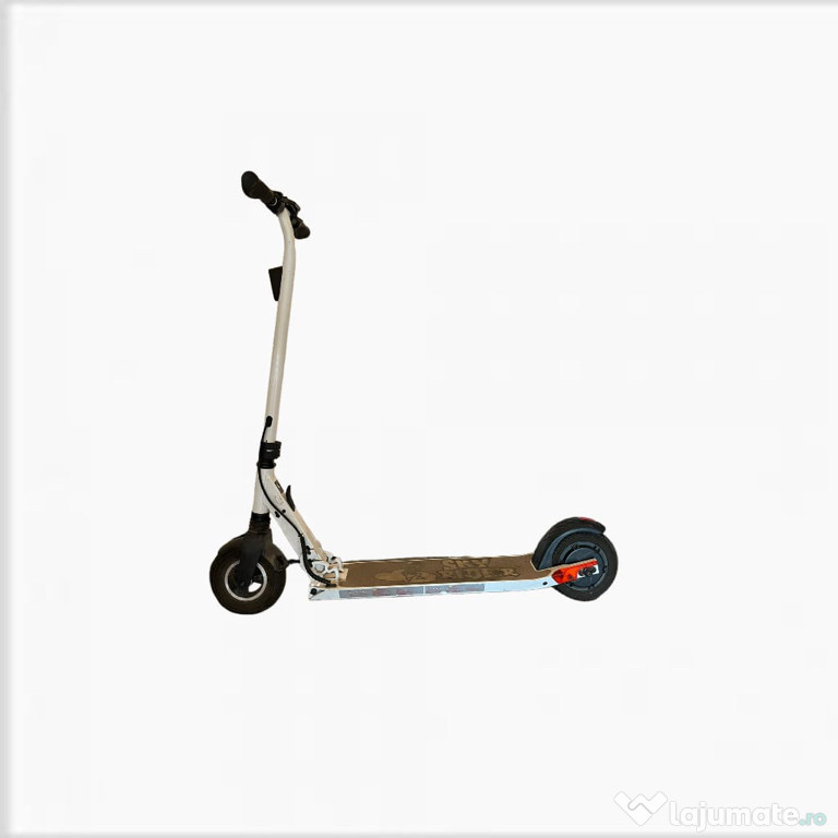 Trotineta electrica pliabila MYRIA Sky Rider, 8 inch, alb