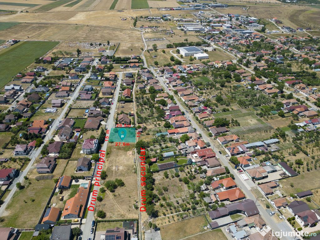 Loc de casă în Sânleani 420 mp