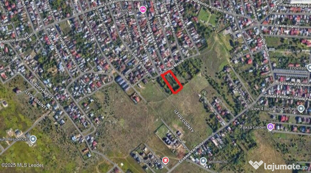 Teren pentru Dezvoltare Imobiliara 5.793m2 Drumul Movila
