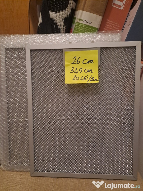 Set 2 filtre pentru hota 26x32,5 cm