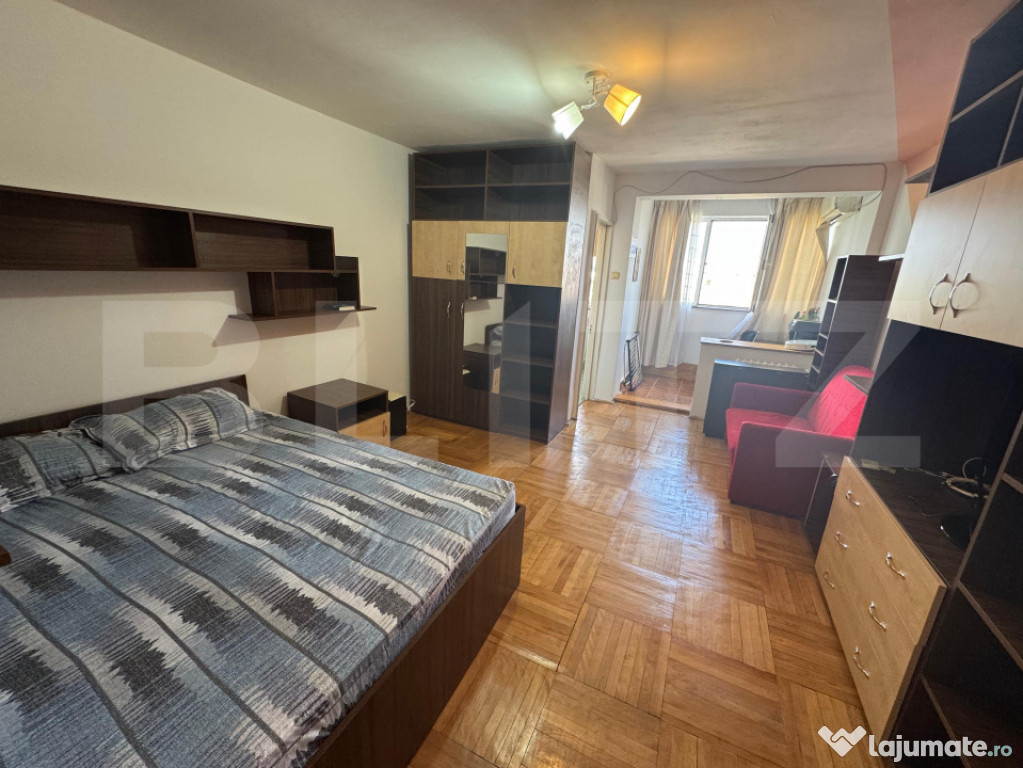 Garsoniera 32mp,Brazda lui Novac,Zona Liceului Titulescu
