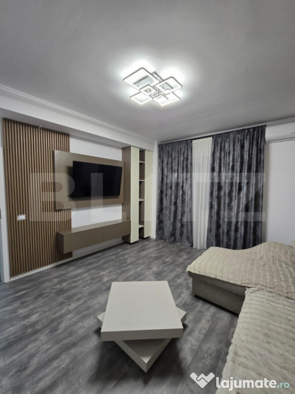Apartament 2 camere, decomandat bloc nou, mobilat complet si