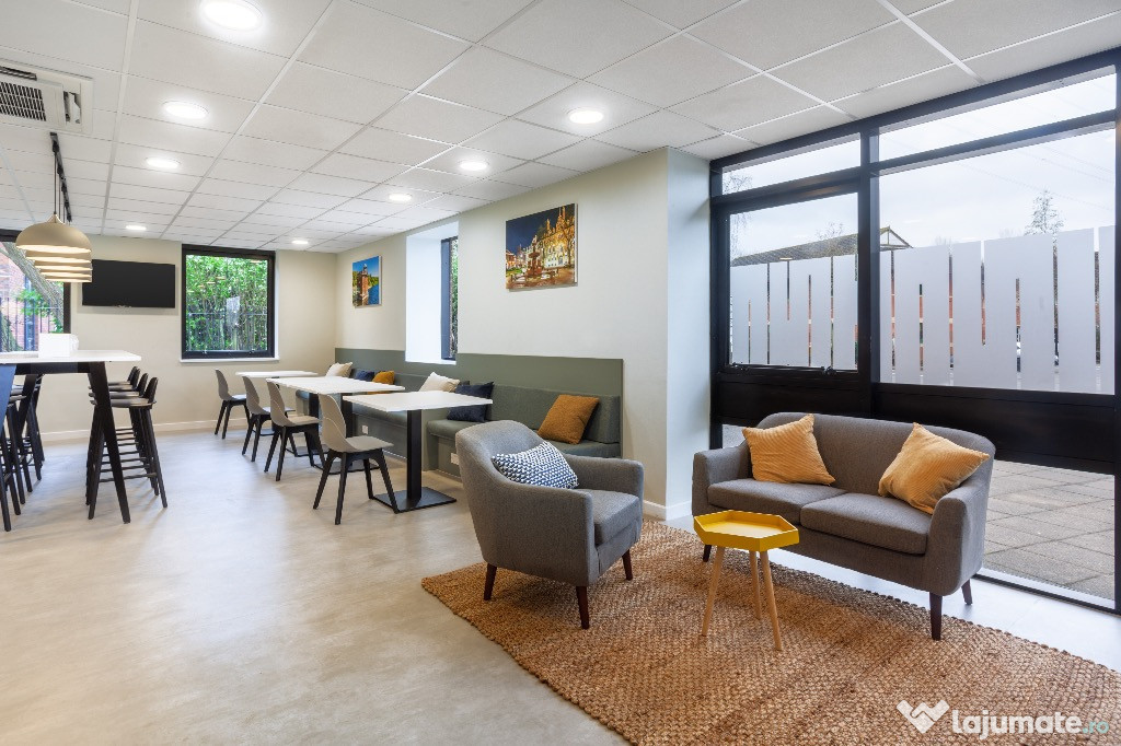 Acces nelimitat la spații de co-working în Regus Hermes