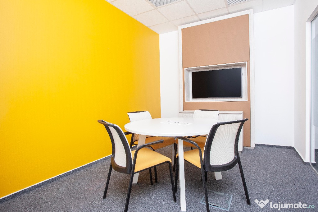 Spațiu de birou privat pentru 5 persoane în Regus Sun Business Centre