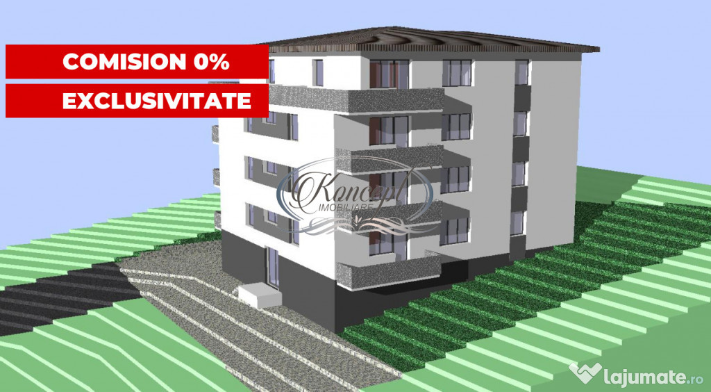 Penthouse in bloc boutique, str. Sub Cetate