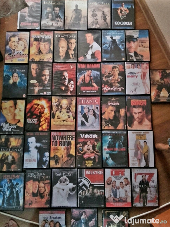 Vând Dvd-uri FILME SUB.ROMÂNĂ(Multe Filme)+Dvd-uri DESENE ANIMATE !