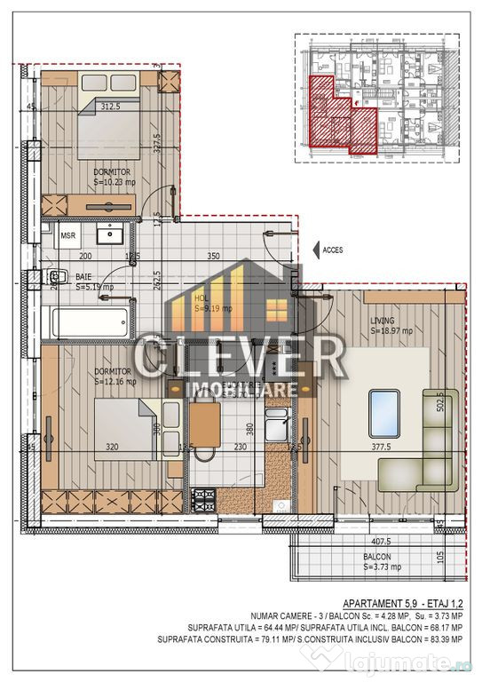Titan Sector 3 Theodor Pallady Apartament 3 camere