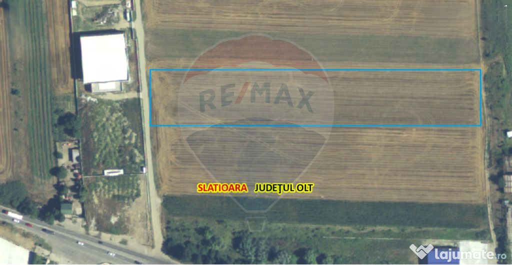 Teren 6,200mp Slatioara / Strada Industriilor