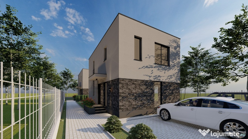 Vila individuala de vanzare | P+1 | Teren 250 mp - Popesti Leordeni