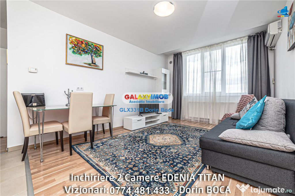 Apartament 2 camere TITAN (Edenia Titan) - Bloc nou