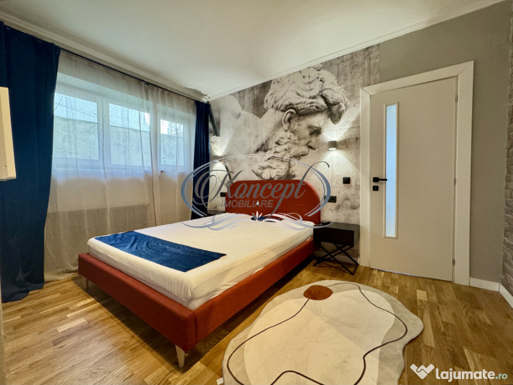 Apartament modern la demisol, zona Piata Avram Iancu, renova