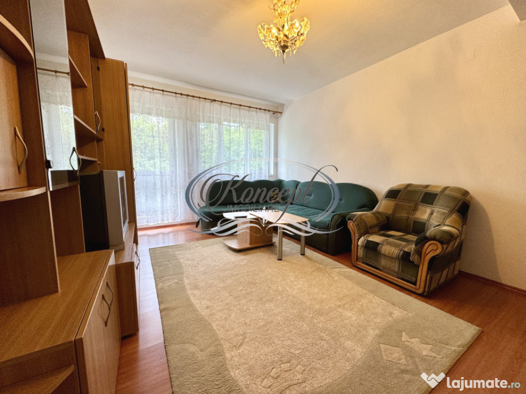 Apartament spatios cu centrala proprie si balcon mare in zon