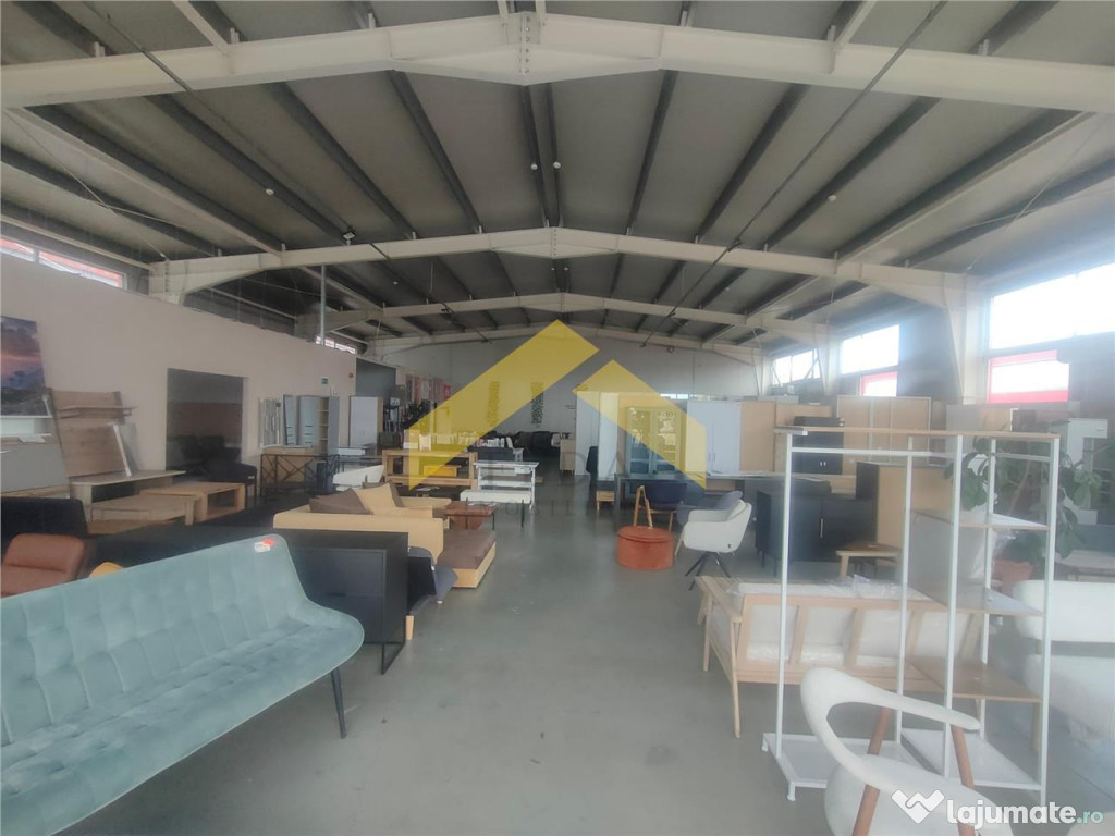 Hala tip magazin de prezentare 800 mp de inchiriat zona Selg