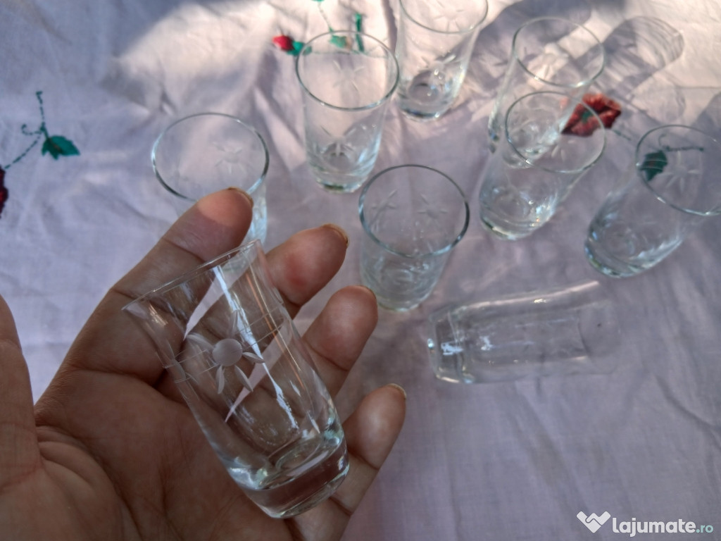 Set 9 pahare de shat,noi
