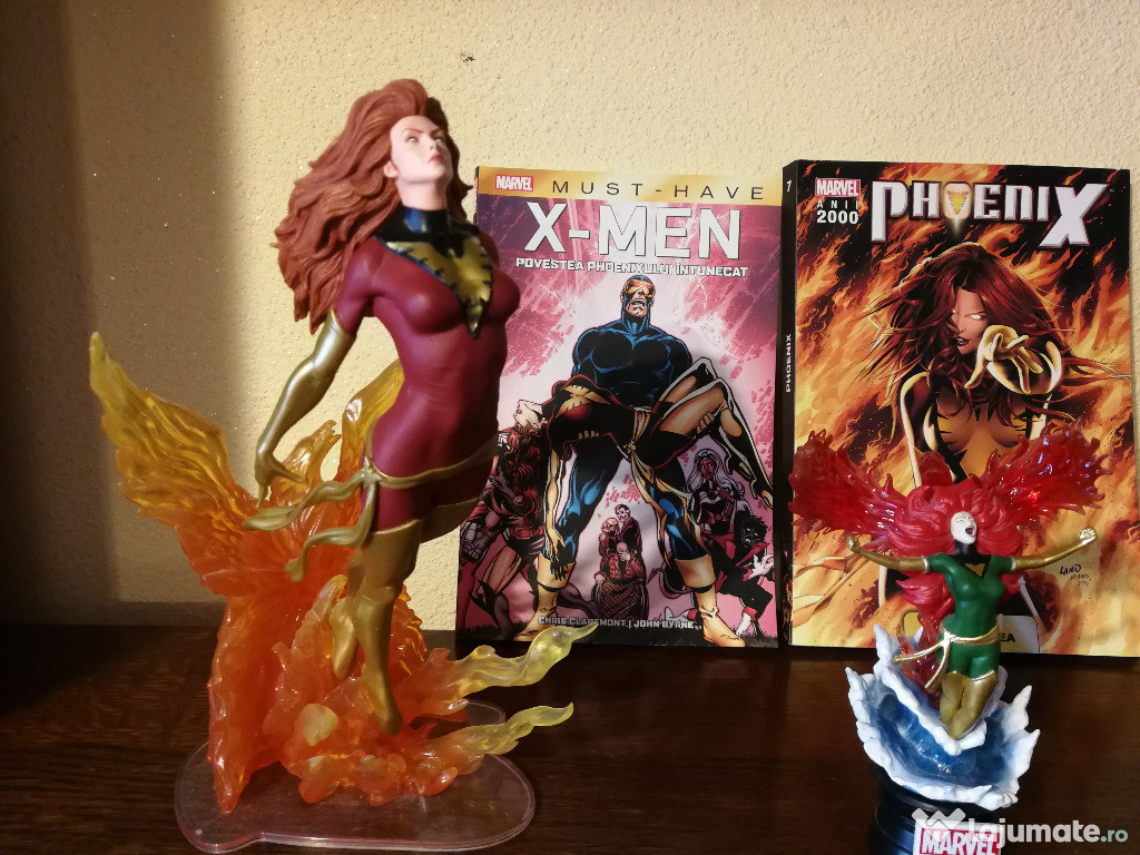 Vand pachet fan figurine si benzi desenate Jean Grey Phoenix