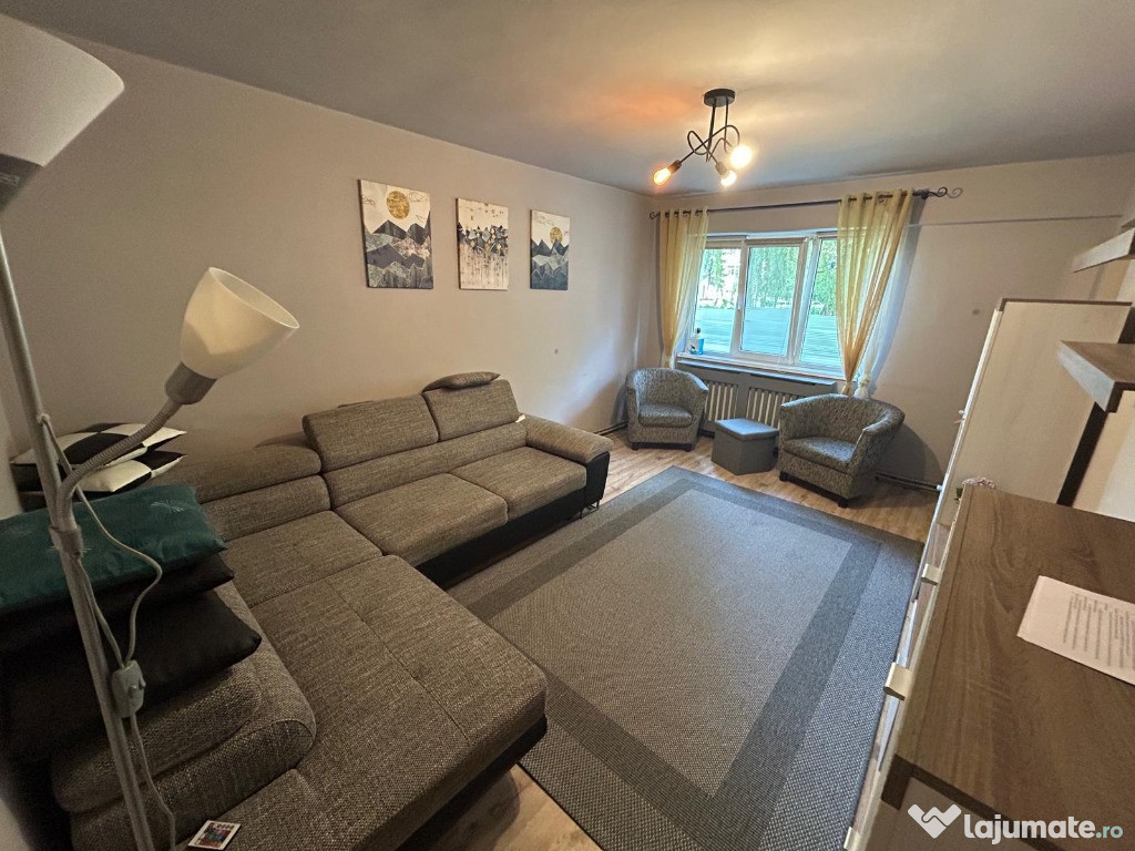 Apartament 3 camere, parter, mobilat și utilat – Aleea Milcov, Micro 1