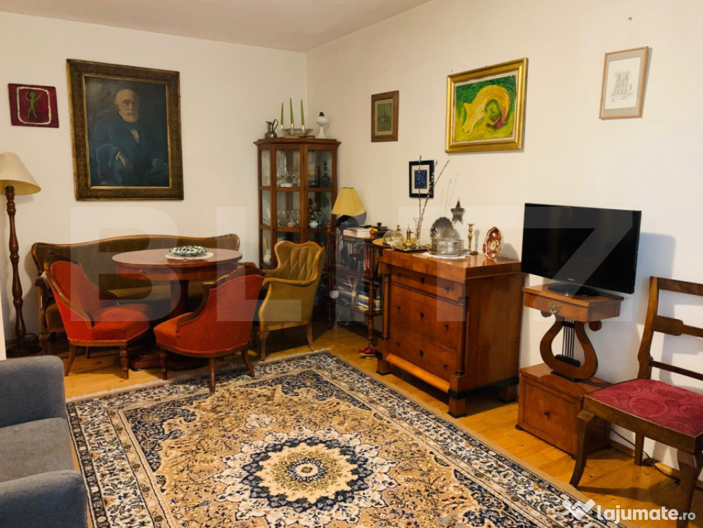 Apartament decomandat, 2 camere, zona Tudor