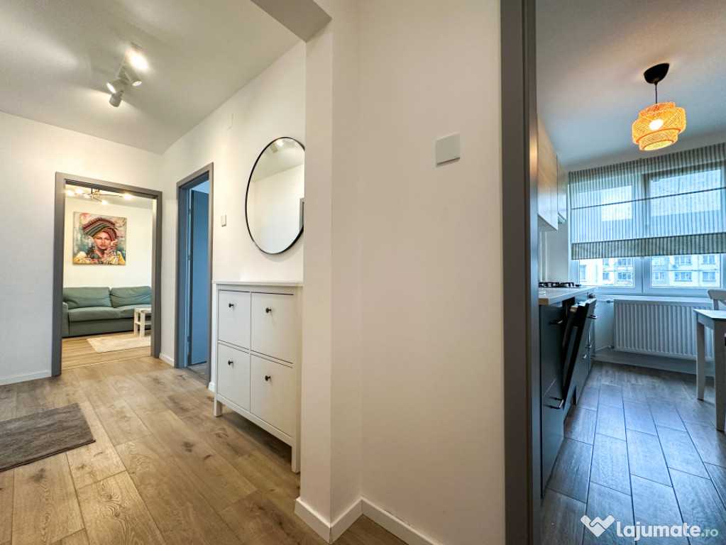 Apartament cu Stil, Complet Mobilat & Utilat, 8 min Metrou L