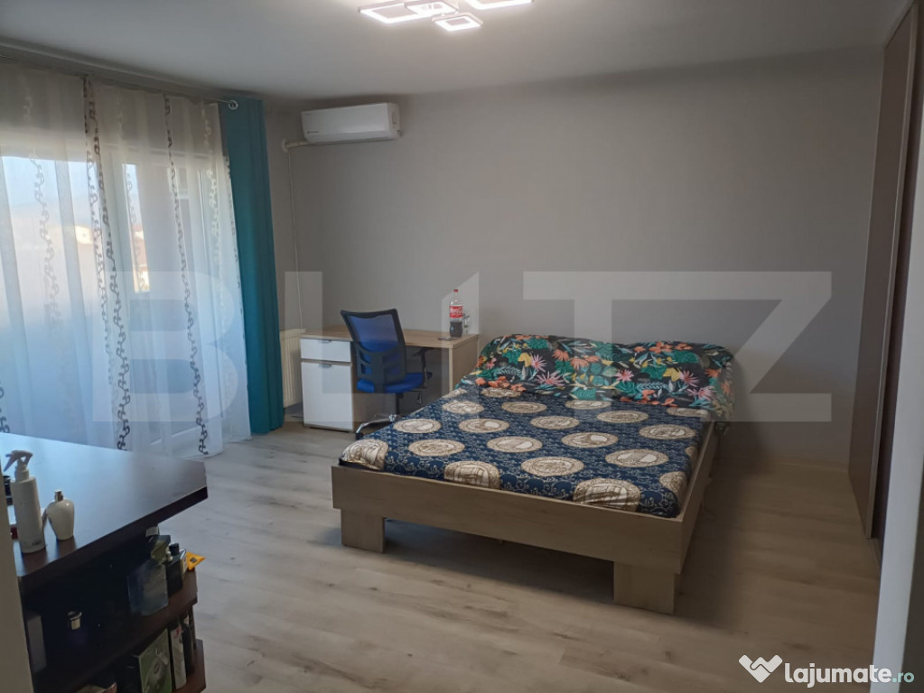 Apartament decomandat, 38 mp, etaj intermediar, zona Sub Cet