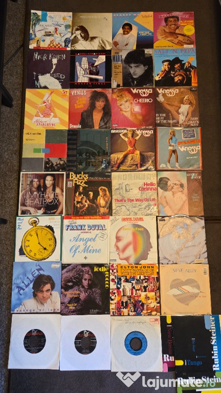 Discuri vinil single anii 80 italo disco colectie
