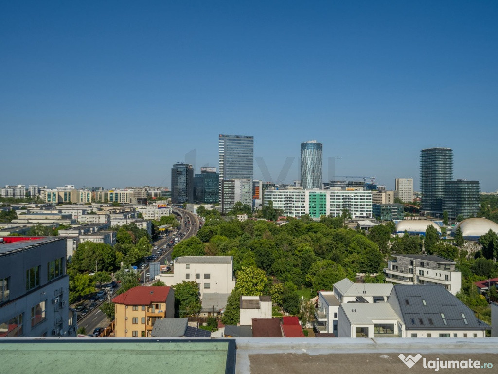 Penthouse pe un nivel complet I panorama 360 I Herastrau.