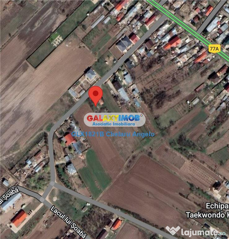 Buftea-Samurcasi, Teren 1560 mp,dubla deschidere 13.5 ml, co