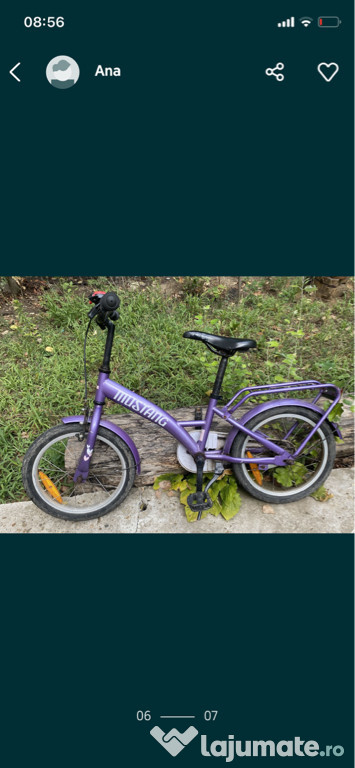 Bicicleta copii fete
