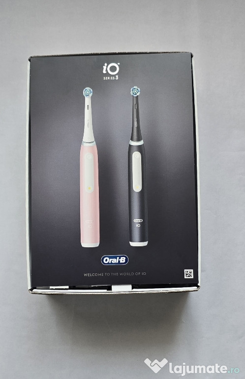 ORAL-B Pachet 2 periuțe negru roz