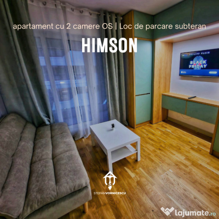 Apartament cu 2 camere OS | Loc de pacare subteran | Himson