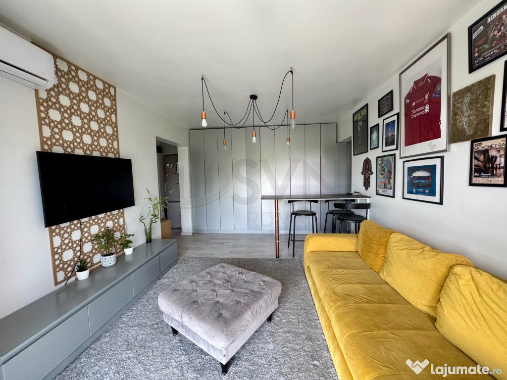 2 camere mobilat modern Constantin Brancoveanu