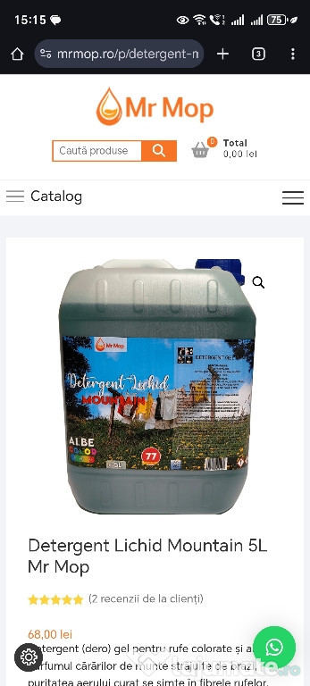 Detergent rufe Gel Mr Mop